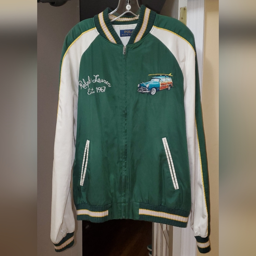 Ralph Lauren Satin Tour Hawaii Jacket